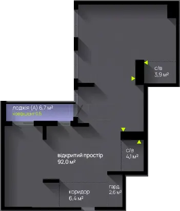 ЖК Manhattan Up — 112 м²