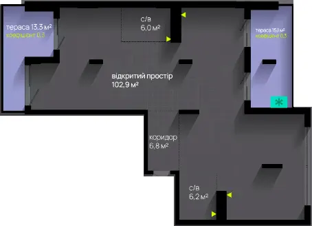 ЖК Manhattan Up — 130 м²