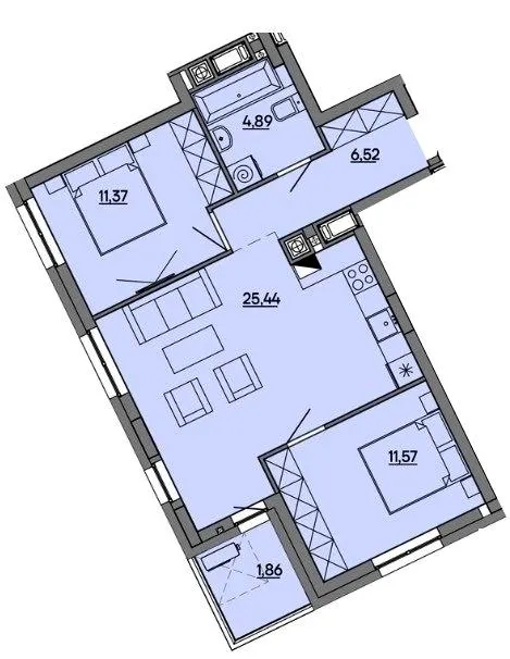 MHouse — 66.6 м²