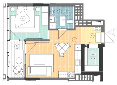 LVIV CITY — 50.3 м²