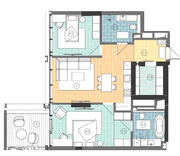 LVIV CITY — 79.9 м²