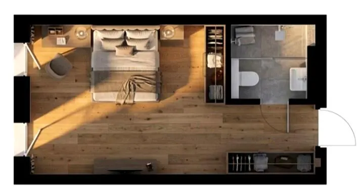 MOVIN hotel — 27 м²