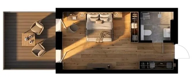 MOVIN hotel — 31 м²