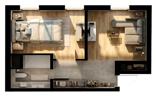 MOVIN hotel — 34 м²