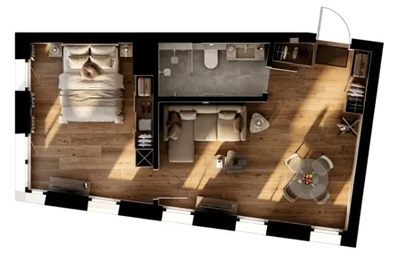 MOVIN hotel — 41 м²