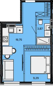 ЖК SOFIpark — 32.9 м²