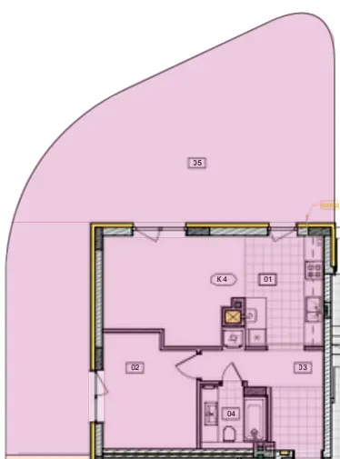 ЖК Residence City — 71.2 м²