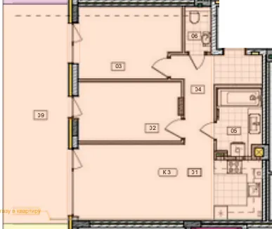 ЖК Residence City — 72.3 м²
