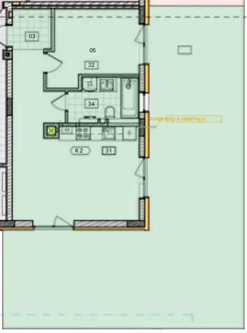 ЖК Residence City — 72.9 м²