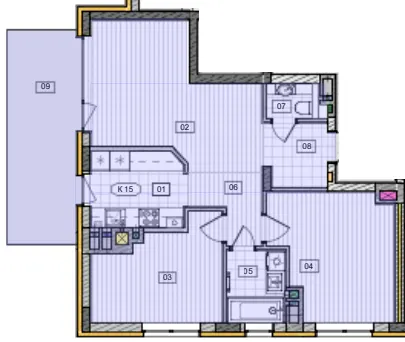 ЖК Residence City — 66.3 м²