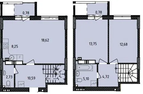 ЖК Борисо-Глібський 2 — 78 м²