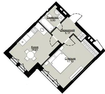 ЖК Echo Park — 40.8 м²