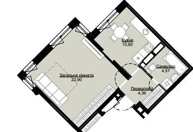 ЖК Echo Park — 42.4 м²