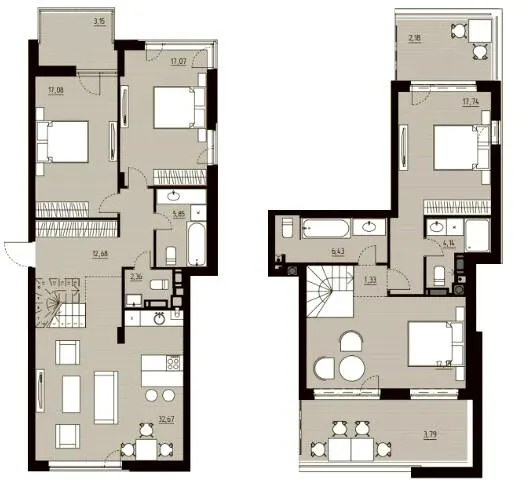 ЖК Wellness Park — 143.7 м²