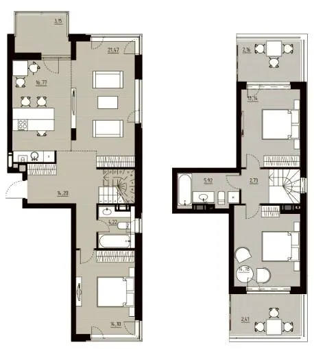 ЖК Wellness Park — 115.1 м²