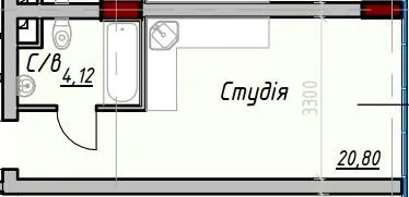 LELEKA by Odesa — 24.9 м²
