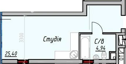 LELEKA by Odesa — 30.3 м²