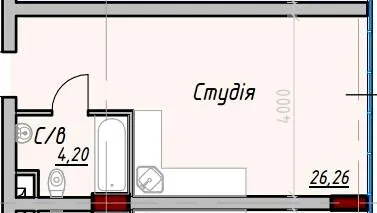LELEKA by Odesa — 30.5 м²