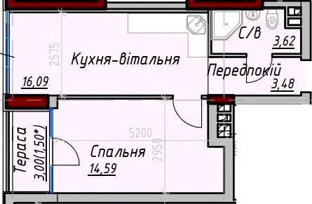 LELEKA by Odesa — 39.3 м²