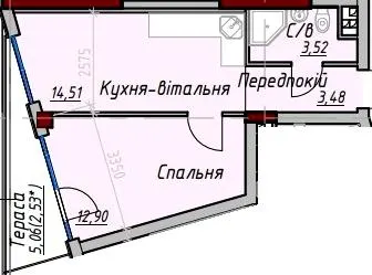 LELEKA by Odesa — 36.9 м²