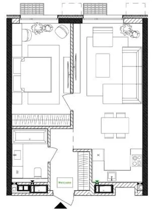 1-кімнатна квартира, 53 м², вул. Євгена Маланюка, 101, Київ