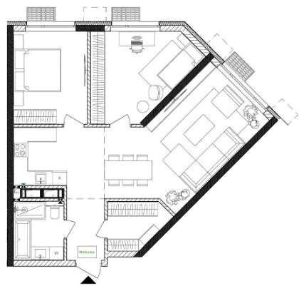 3-комнатная квартира, 75 м², вул. Євгена Маланюка, 101, Киев