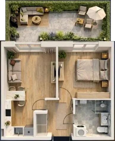 ЖК Петрівський — 31 м²