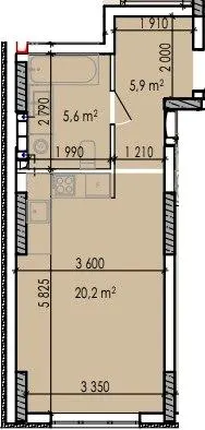 ЖК LIKO-GRAD Perfect Town — 31.6 м²