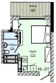 AMA APARTMENTS — 24.4 м²