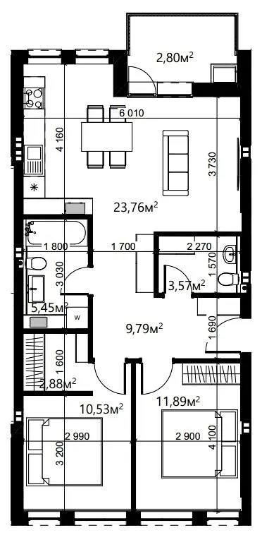 ЖК Index Yard — 70.7 м²