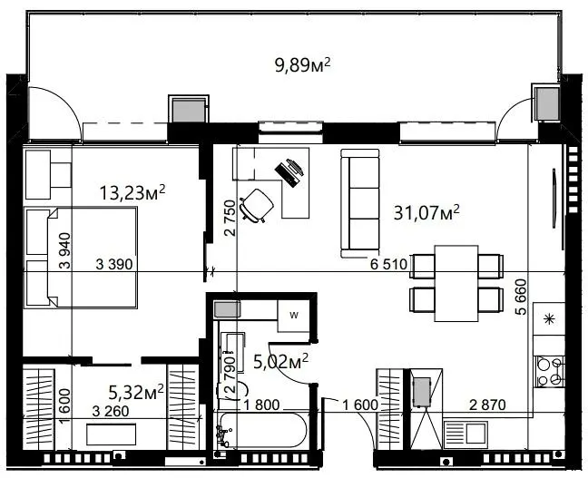 ЖК Index Yard — 64.5 м²