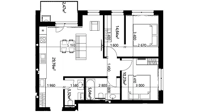 ЖК Index Yard — 65.5 м²