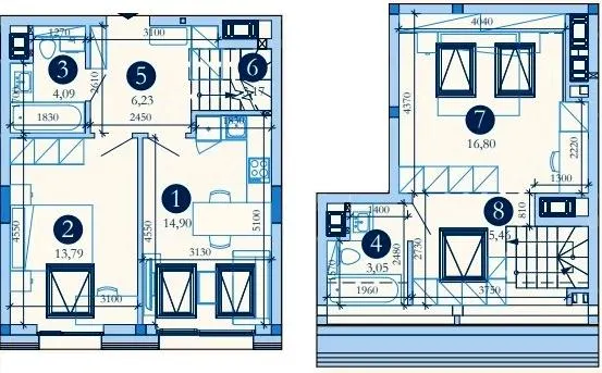 Hyde Park — 67.5 м²