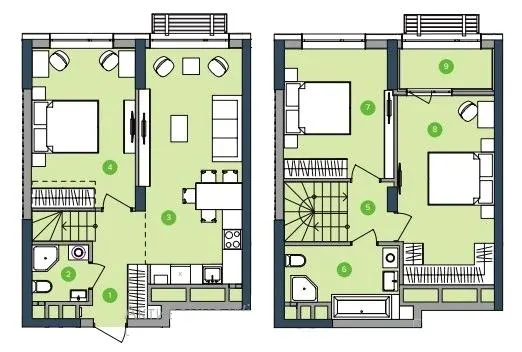 ЖК Метрополис — 86.6 м²