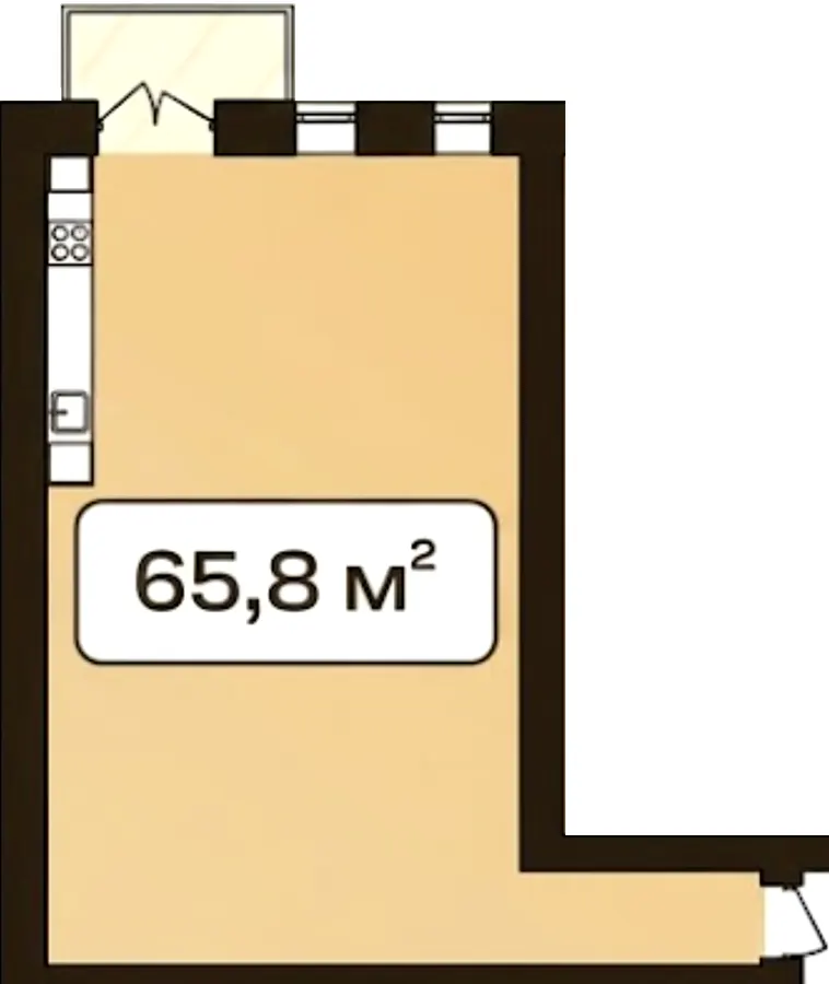 ЖК Status Residence — 65.8 м²