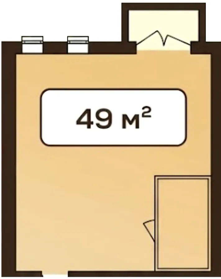 ЖК Status Residence — 49 м²