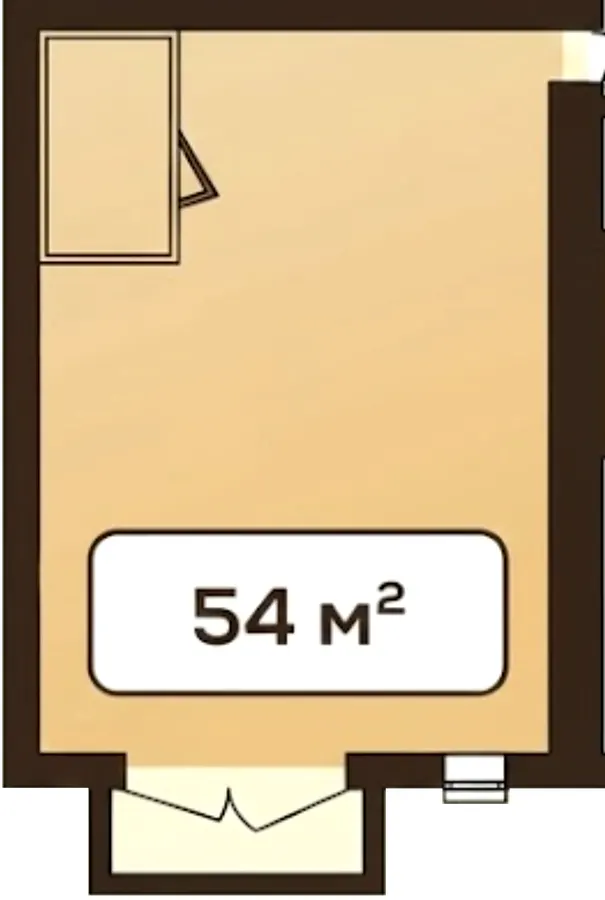ЖК Status Residence — 54 м²