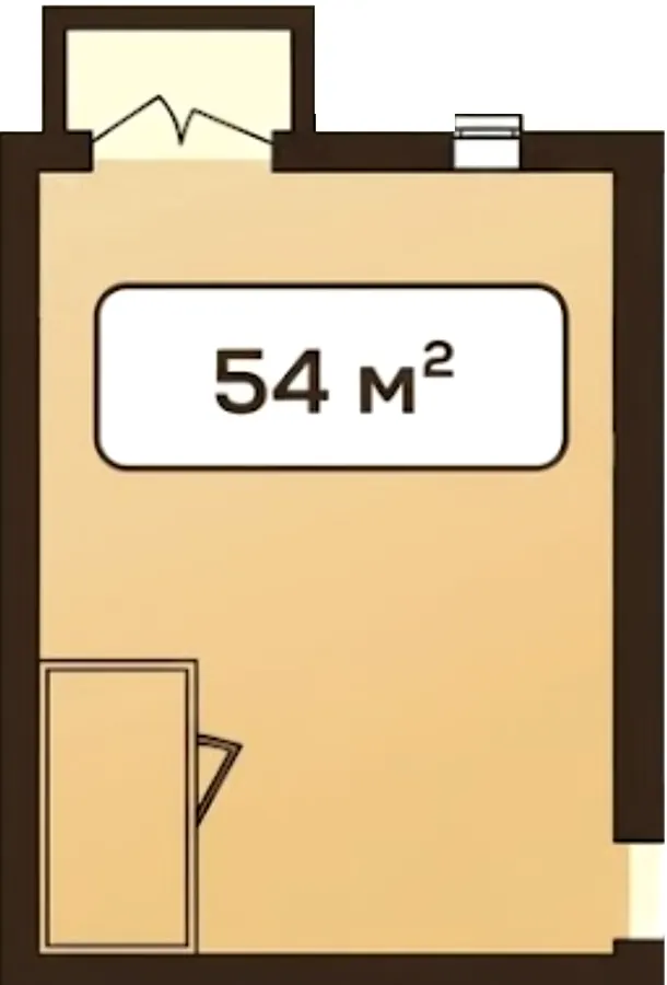 ЖК Status Residence — 54 м²