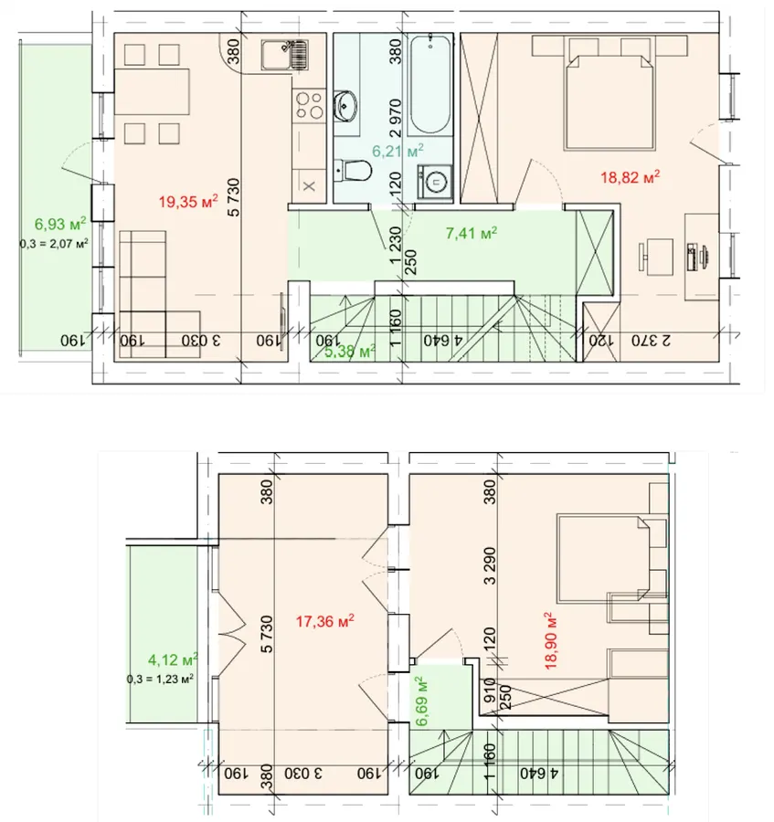 ЖК Австрійський дворик — 90 м²