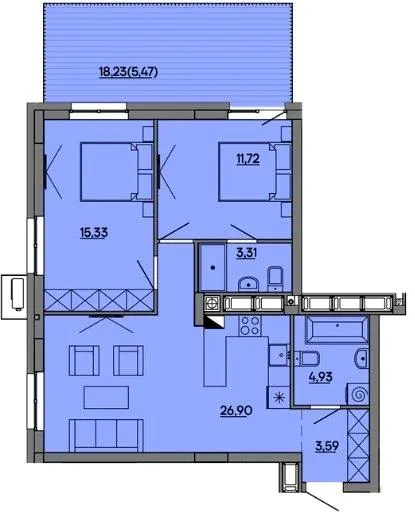MHouse — 71.3 м²