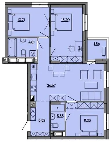 MHouse — 79 м²