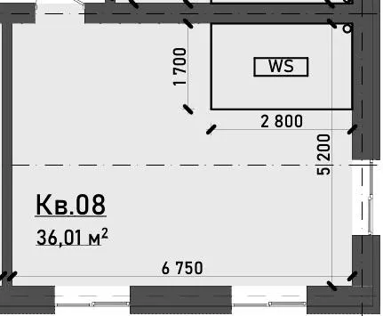 ЖК Обухівський квартал — 36 м²