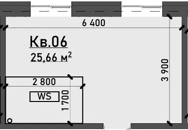 ЖК Обухівський квартал — 25.7 м²