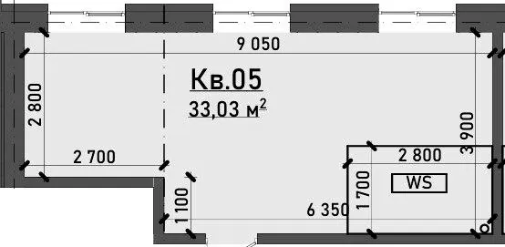 ЖК Обухівський квартал — 33 м²