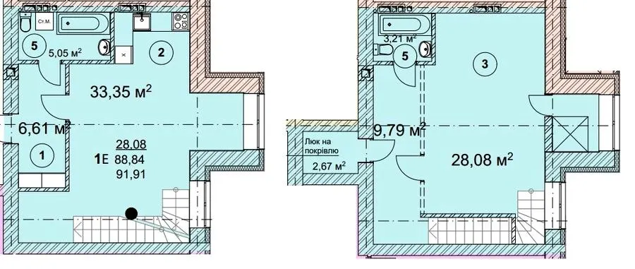 ЖК Вишгород Сіті Парк — 91.9 м²