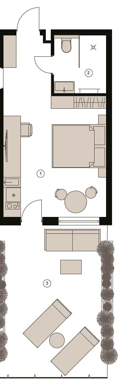 FERRO Premium Resort Bukovel — 31 м²