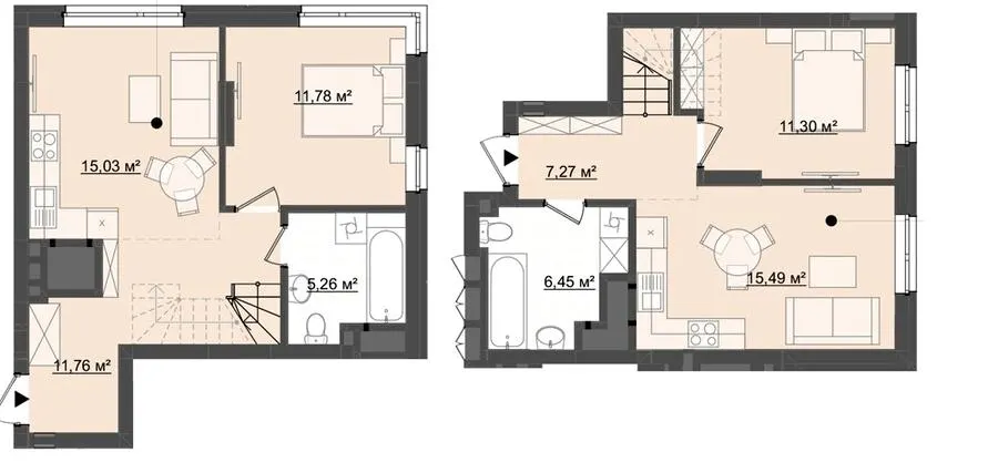 ЖК City House — 84.3 м²