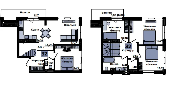 ЖК Sapfire towers — 128.9 м²