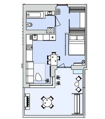 ЖК Литовський квартал — 51.8 м²