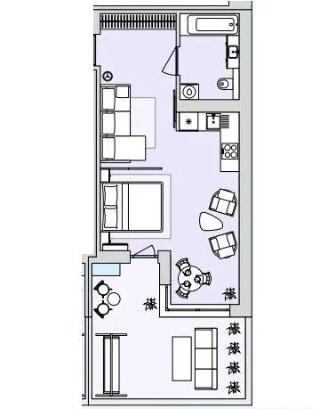 ЖК Литовський квартал — 52.8 м²